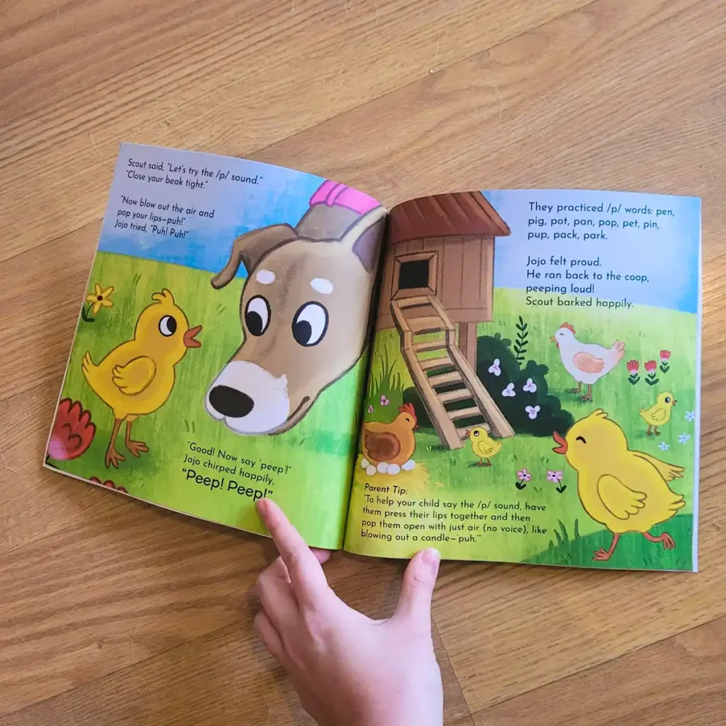 Say It With Scout by Regina Rendin - children's book illustration by noam levi