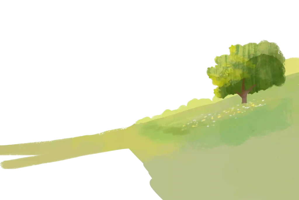 Hill illustration