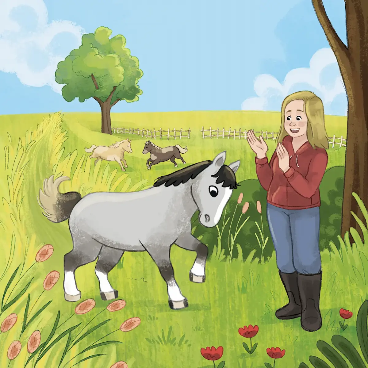 What Blue Can Do by Jenny Pavlovic, Children's Book Illustration by Noam Levi
