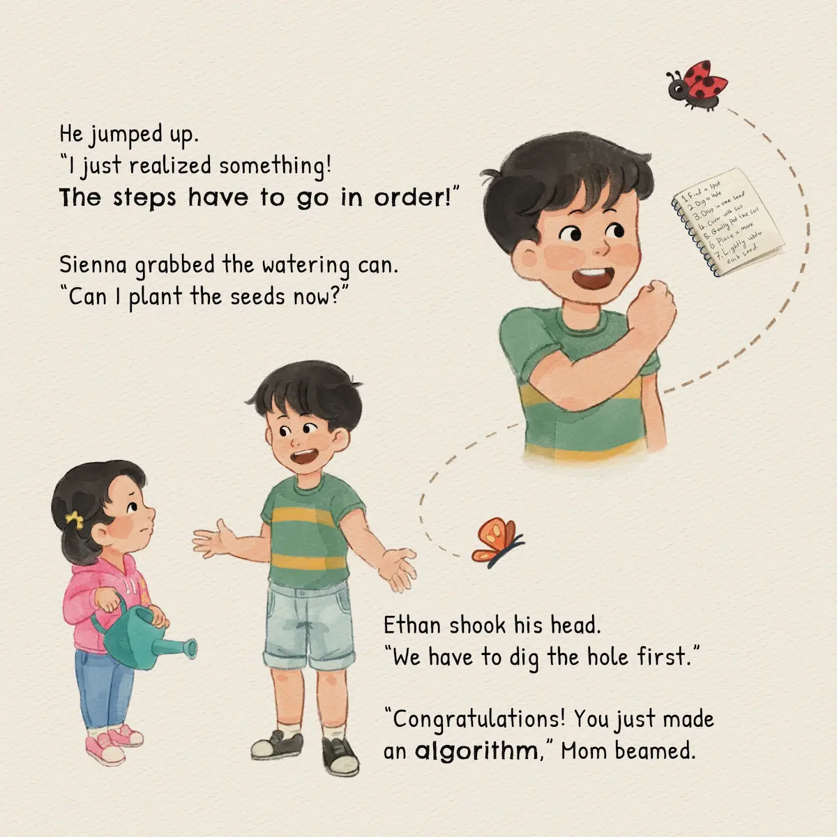A Bug In Your Sandwich by Mamta Nanavati page 2 - picture book art by Noam Levi