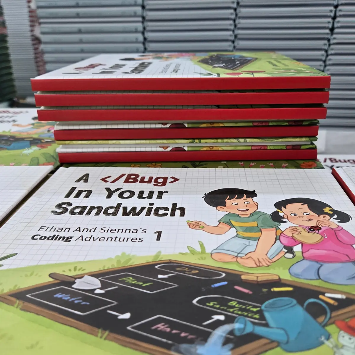 Cover art for A Bug In Your Sandwich by Mamta Nanavati illustrated by Noam Levi